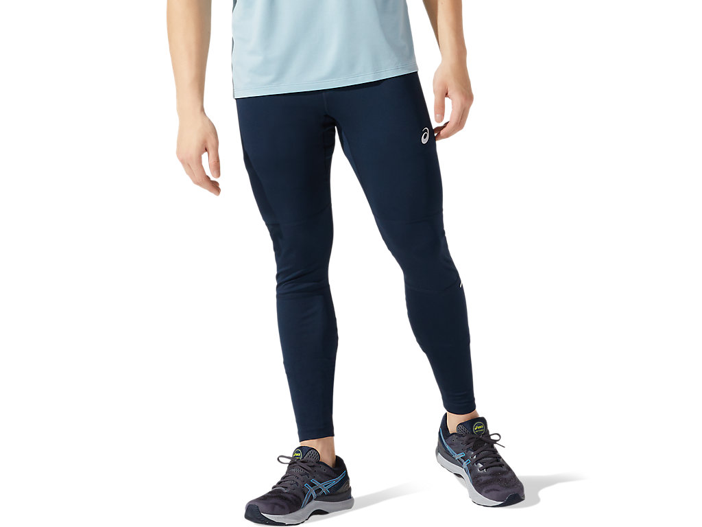 Calças Asics Race Masculino Azuis | 3756-KNCOZ