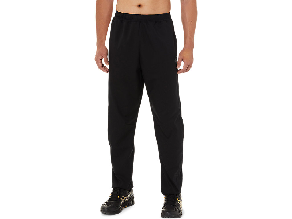 Calças Asics Wovens Masculino Pretas | 0642-XLVRN