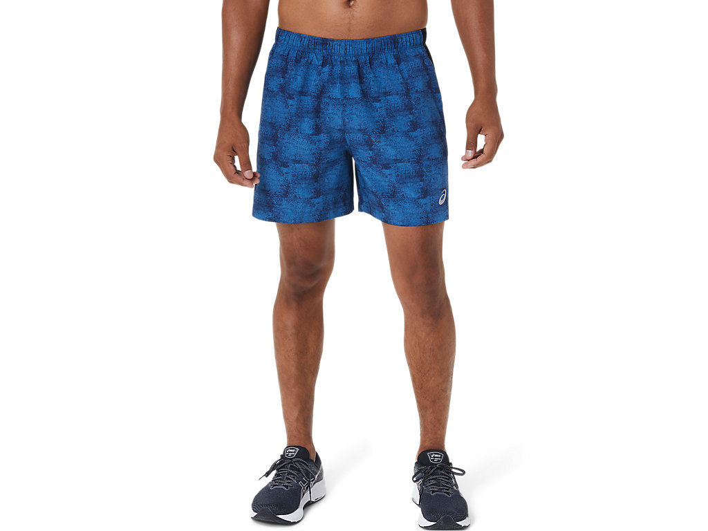 Calções Asics 5in Pr Lyte Masculino Azuis Pretas | 4869-IDWEH