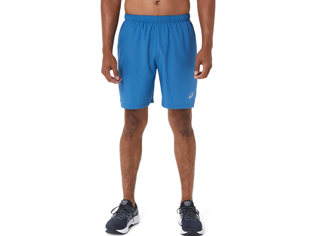 Calções Asics 7in 2 In 1 Masculino Azuis Cinzentas | 5049-UZKSV