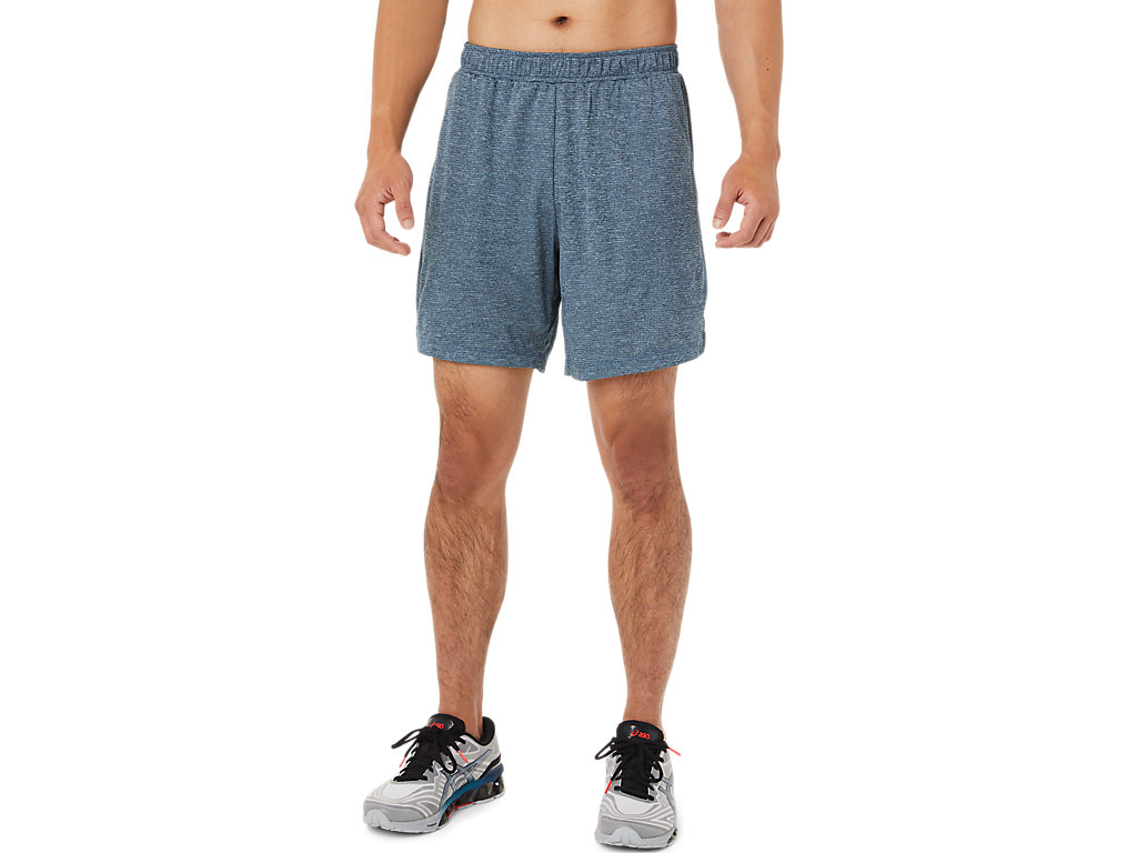 Calções Asics 7ins Masculino Cinzentas | 5801-SOTZD