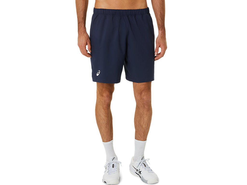 Calções Asics Court 9in Masculino Azuis Escuro | 3025-QHVIR