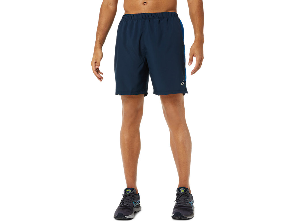 Calções Asics Ready-Set 7in Masculino Azuis | 3641-BNCED