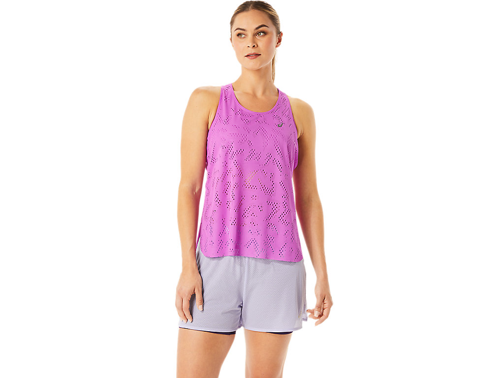 Camiseta Asics Ventilate Actibreeze Tank Feminino Roxo | 8603-TXYFK