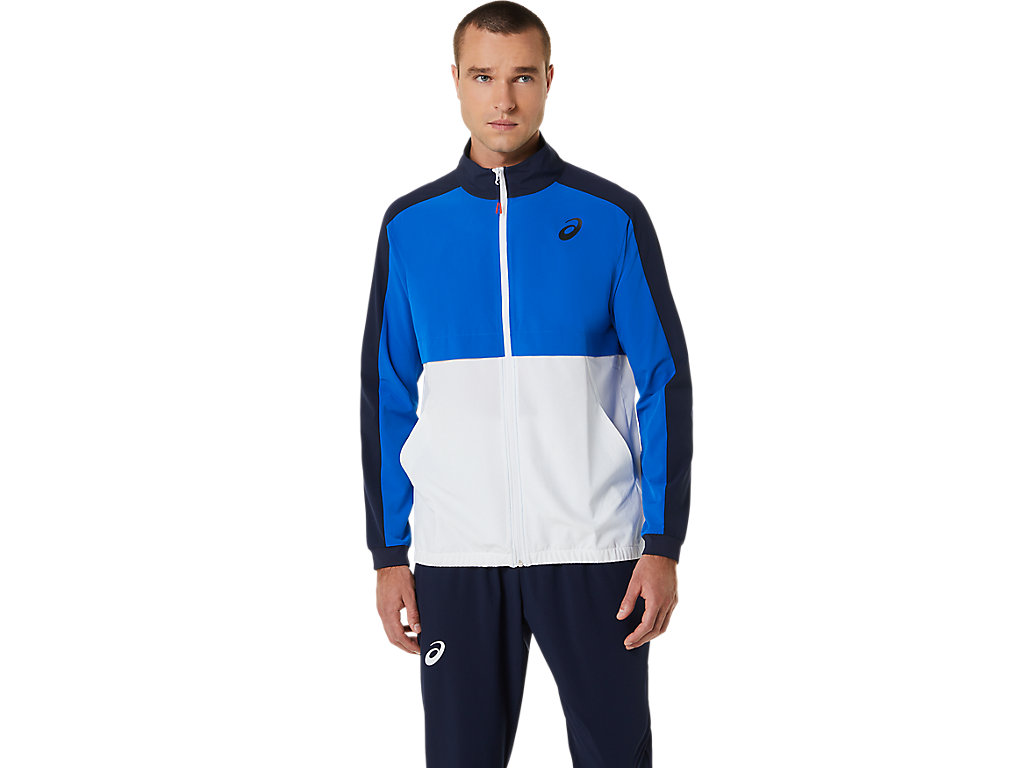 Casaco Asics Match Masculino Azuis | 5234-IDPWF