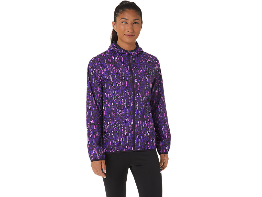 Casaco Asics Packable Feminino Roxo | 0423-ASGWP