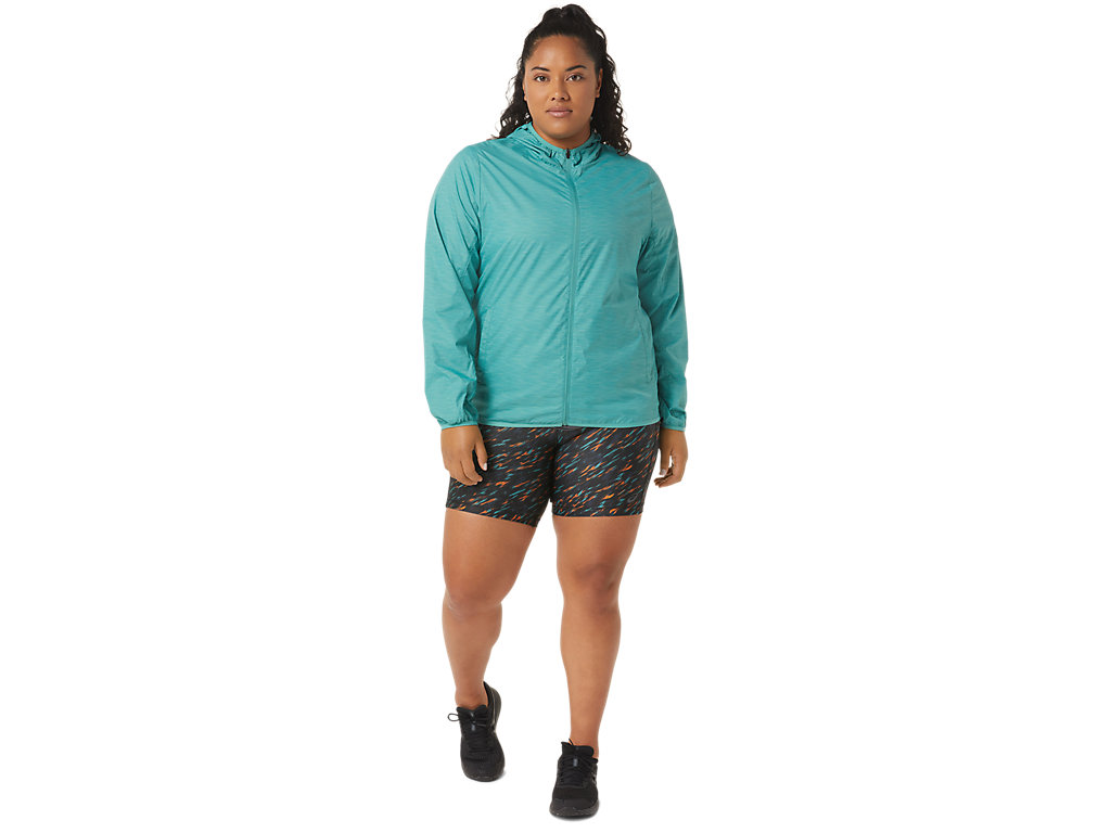 Casaco Asics Packable Feminino Verde Oliva Azuis | 8941-FUIYG