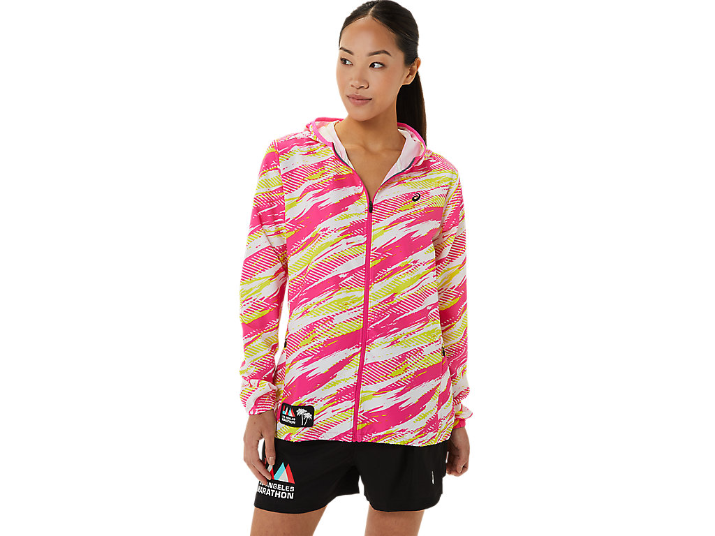 Casaco Asics W Ready-Set Lam Feminino Rosa | 7614-SBWQP