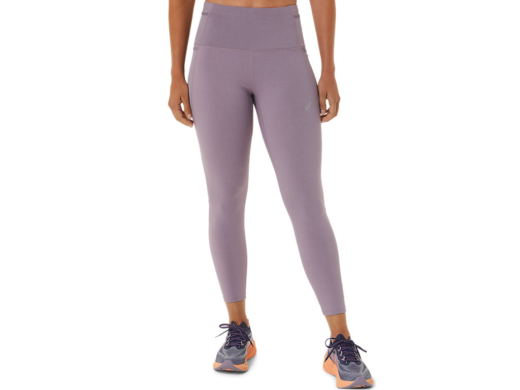 Leggings Asics Distance Supply 7/8 Feminino Roxo | 0967-UIMWC