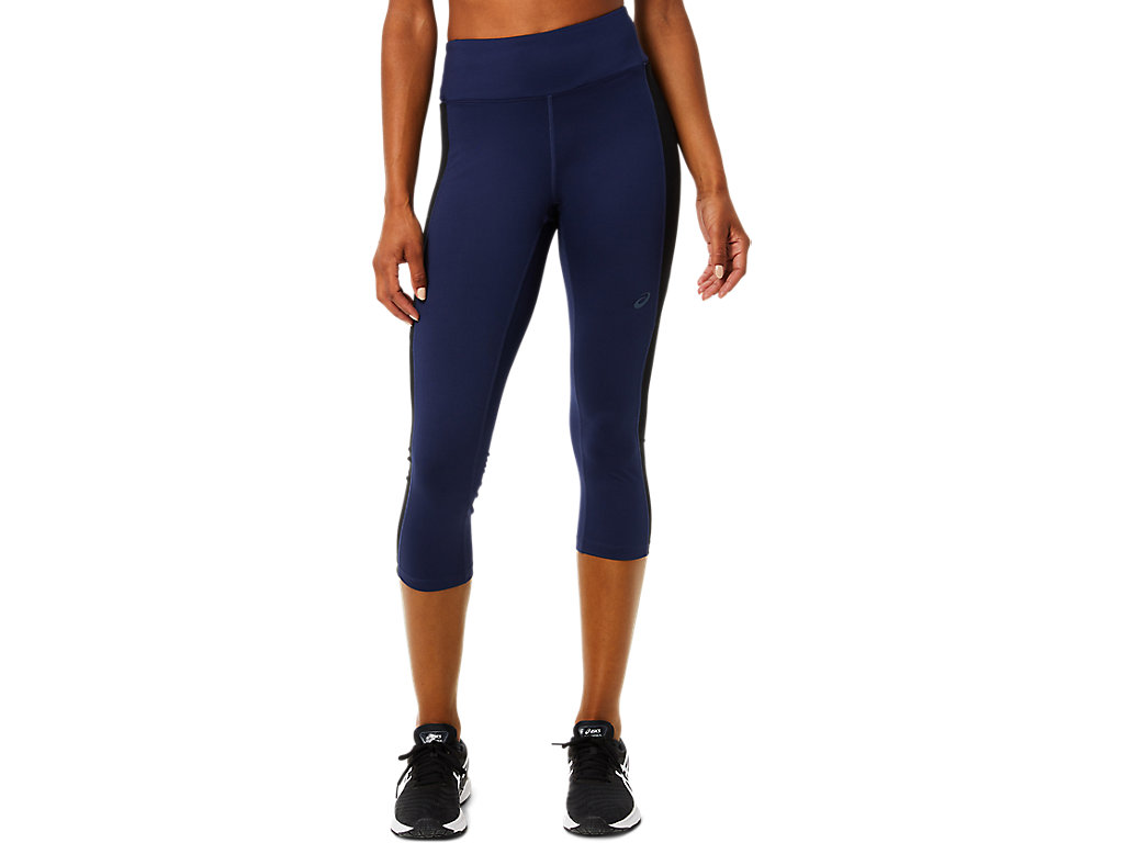 Leggings Asics Kate Pocket Capri Feminino Azul Marinho | 0158-ZNBSY