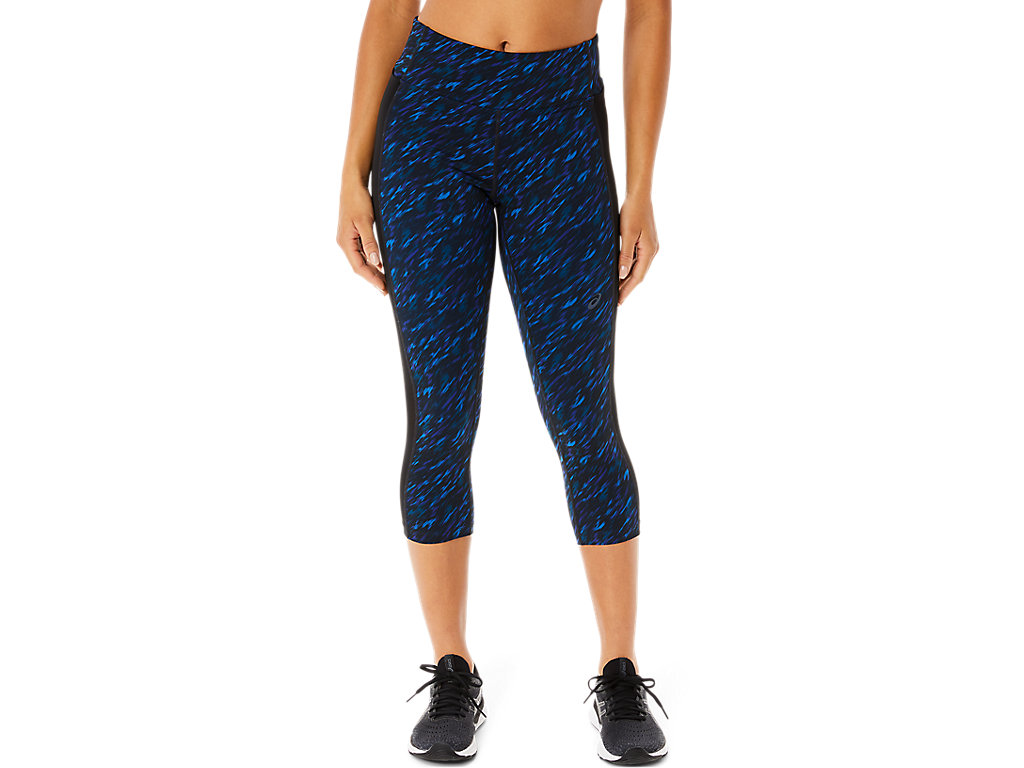 Leggings Asics Kate Pocket Capri Feminino Azuis | 5736-EJMBA