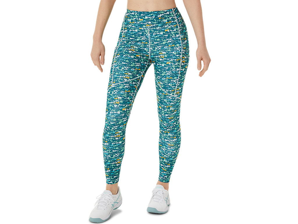 Leggings Asics New Strong 92 Printed Feminino Verdes | 9612-WKBRC