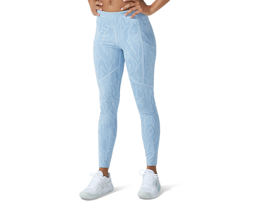 Leggings Asics New Strong 92 Printed Feminino Branco | 9734-LHQAS