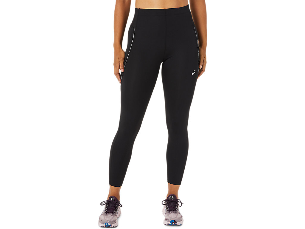 Leggings Asics Race High Cintura Feminino Pretas | 8795-ZGFHE