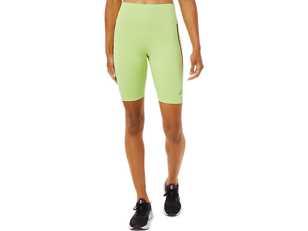 Leggings Asics Race Sprinter Feminino Luz Verdes | 9071-NRHLZ