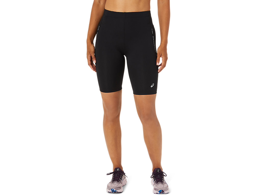 Leggings Asics Race Sprinter Feminino Pretas | 0578-QOYTF