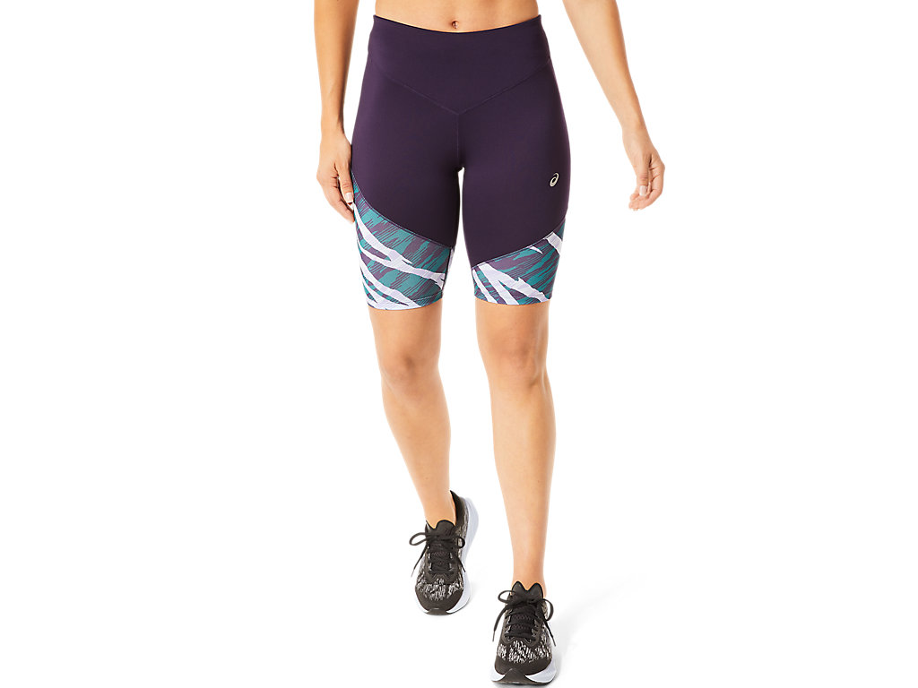 Leggings Asics Wild Camo Sprinter Feminino Roxo | 7083-KPITN