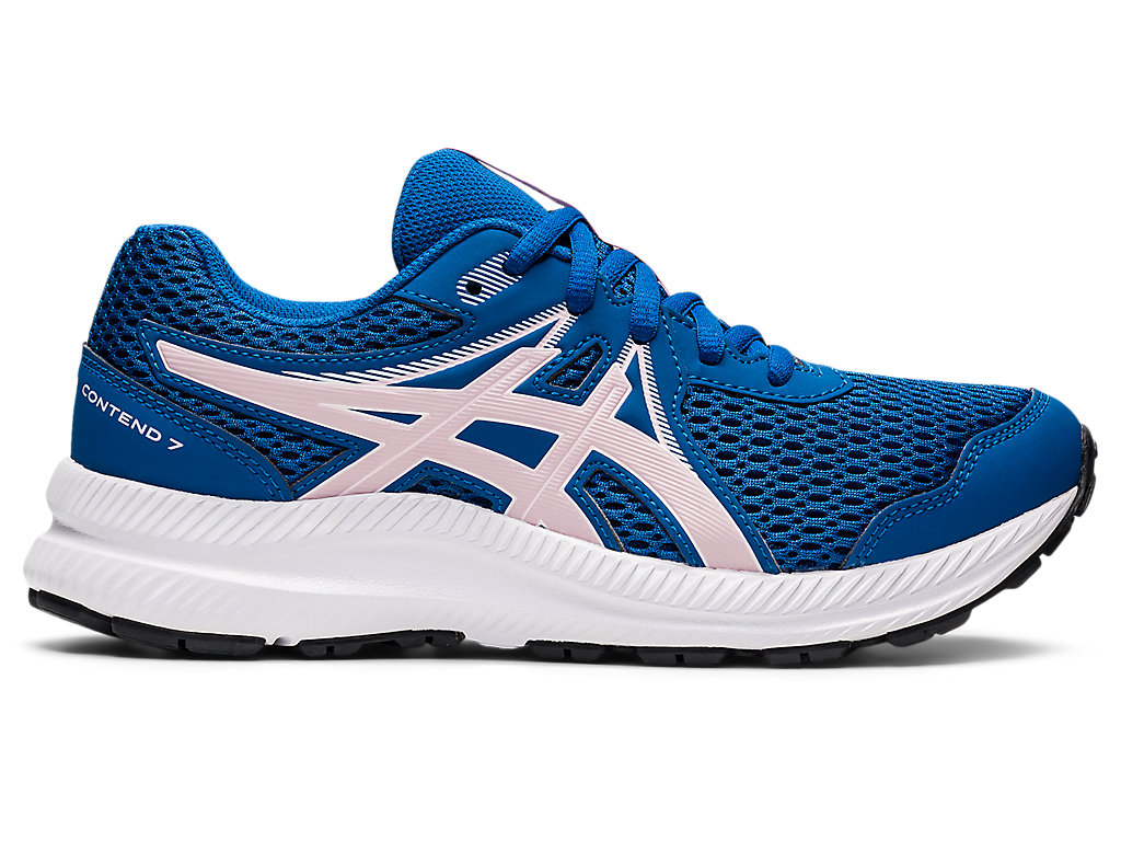 Running Shoes Asics Contend 7 Grade School Criança Rosa | 0387-BSLFO