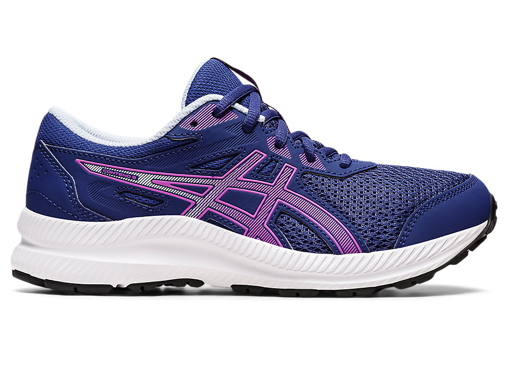 Running Shoes Asics Contend 8 Grade School Criança Azuis Roxo | 6518-ZGLTB