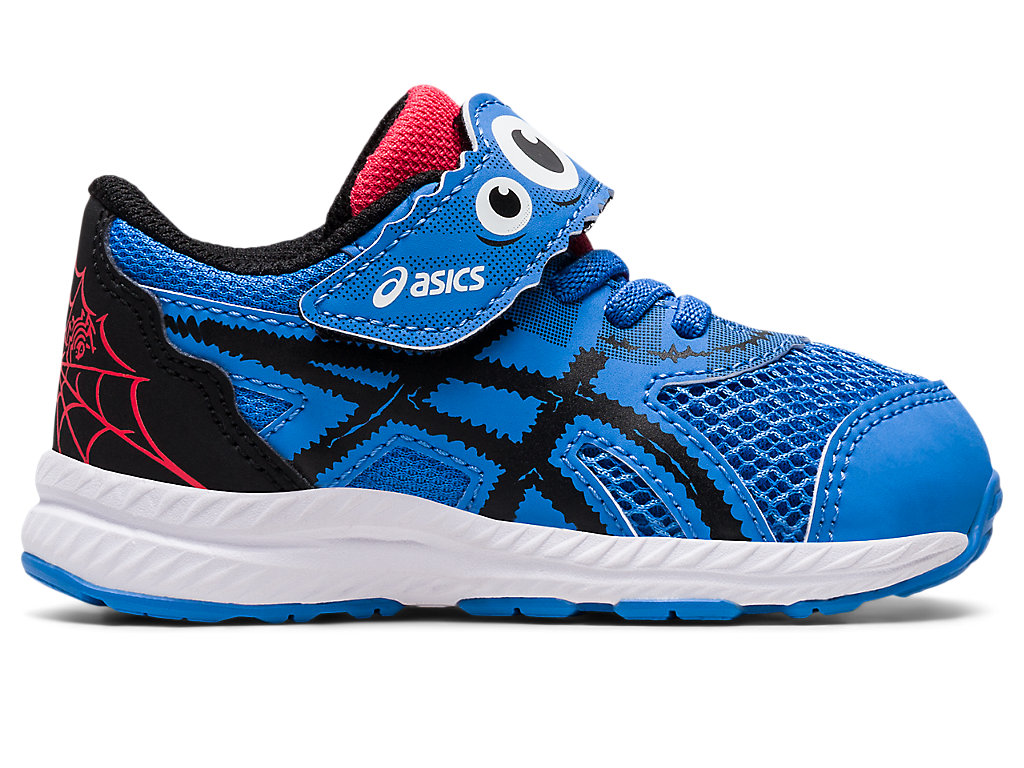 Running Shoes Asics Contend 8 Toddler Size School Yard Criança Azuis Pretas | 3486-IKMDZ