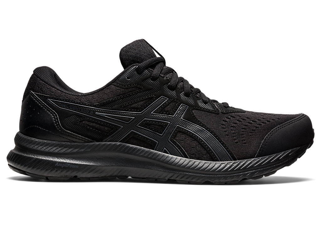 Running Shoes Asics Gel-Contend 8 Masculino Pretas Cinzentas | 5734-TGVEZ