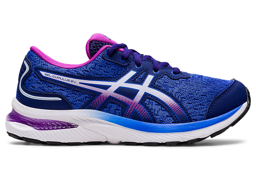 Running Shoes Asics Gel-Cumulus 24 Grade School Criança Azuis Azuis | 5172-NCIBG