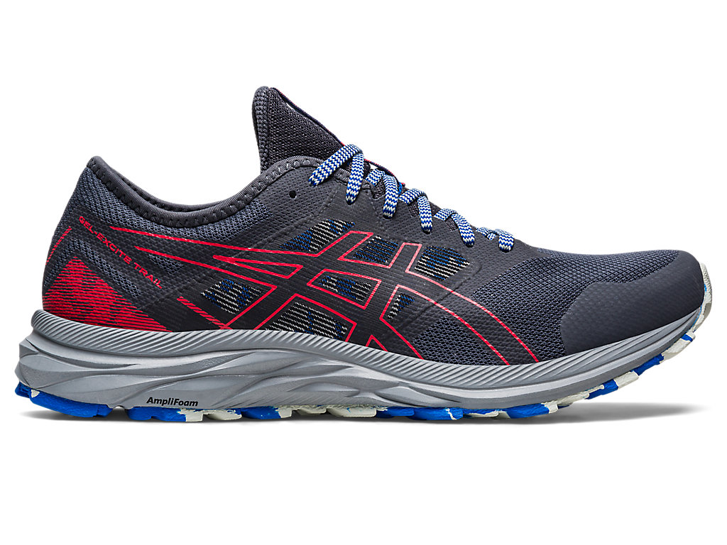 Running Shoes Asics Gel-Excite Trilha Masculino Cinzentas Vermelhas | 0743-SBTXR