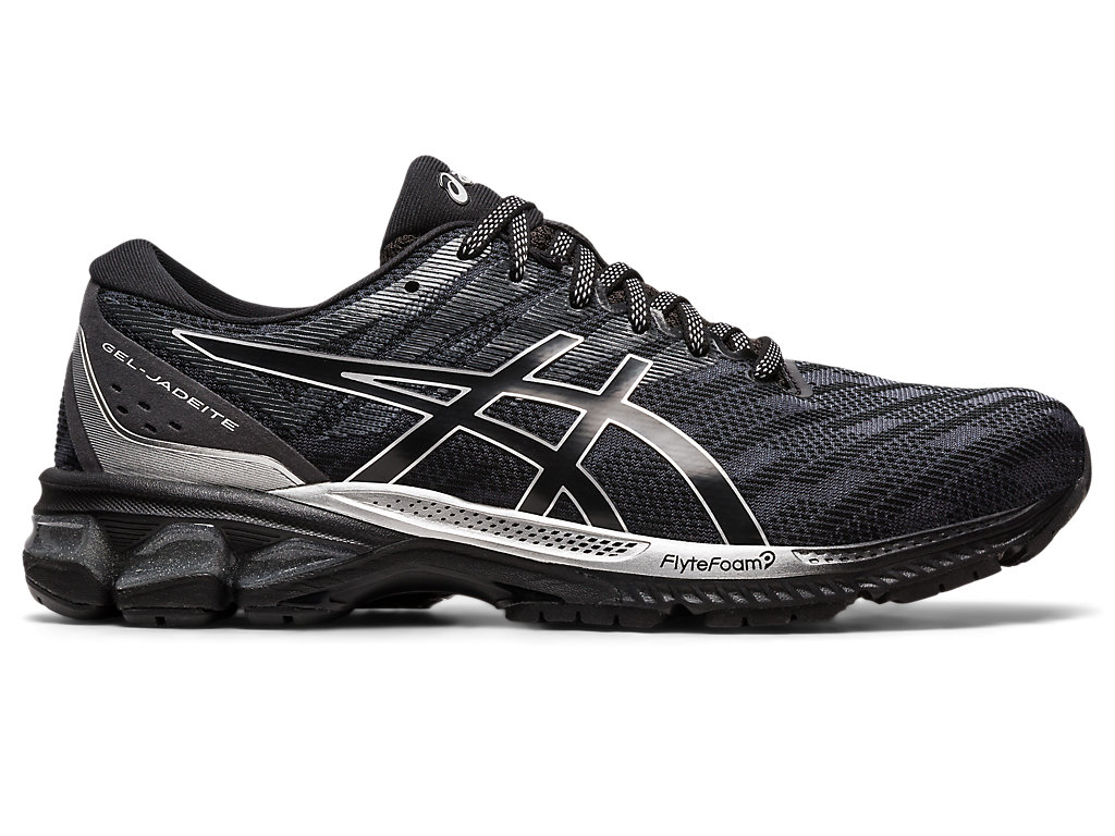 Running Shoes Asics Gel-Jadeite Masculino Pretas Prateadas | 8712-SLOWI