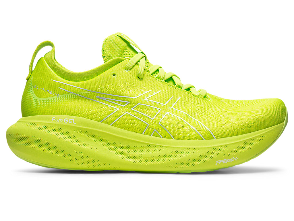 Running Shoes Asics Gel-Nimbus 25 Masculino Luz Verdes Branco | 9243-FKJXY