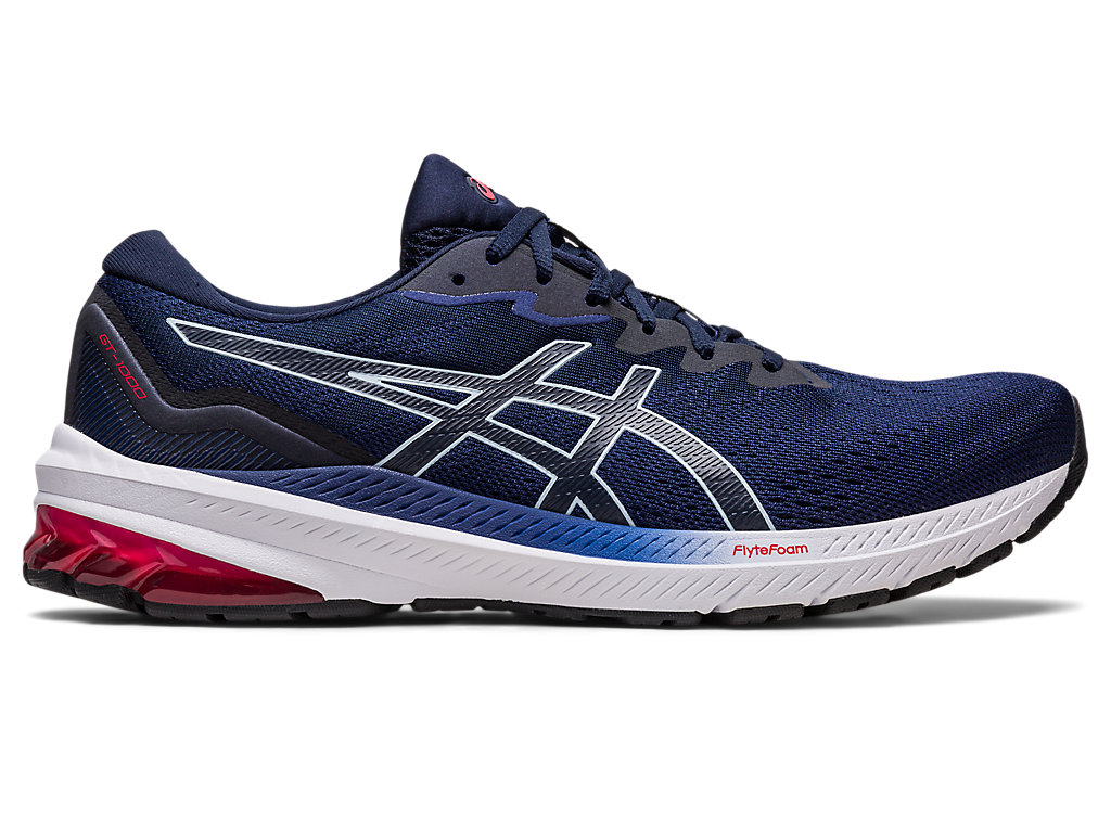 Running Shoes Asics Gt-1000 11 (4E) Masculino Azul Anil Azuis | 8450-KCNOB