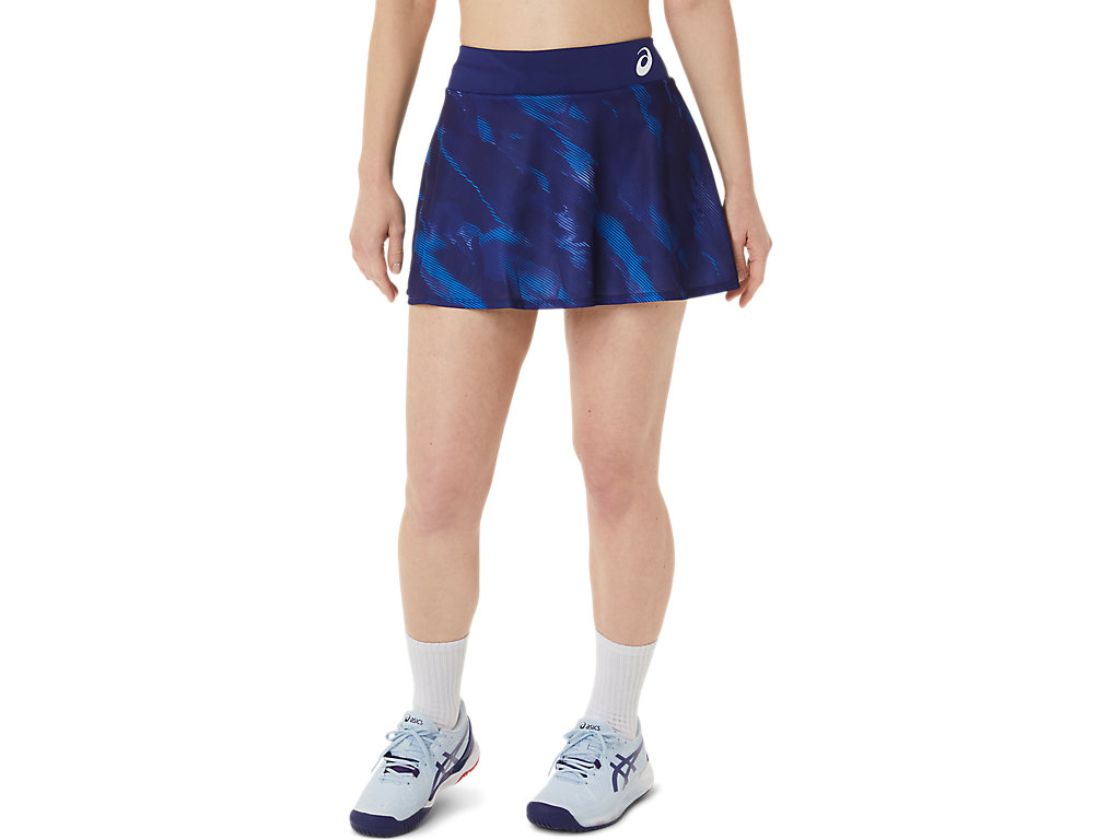 Saias Asics Match Gráficas Skort Feminino Azuis | 1863-QOZRE