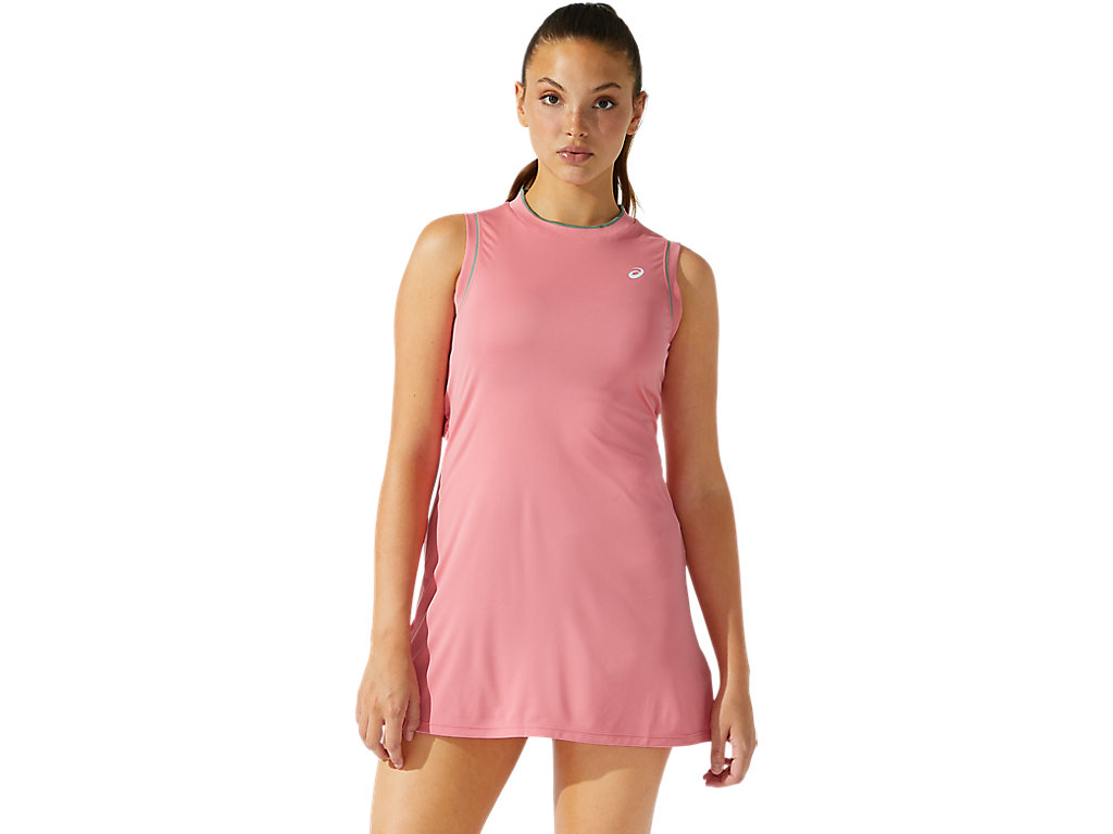 Saias Asics Vestidos Feminino Coral | 3160-GFYKP