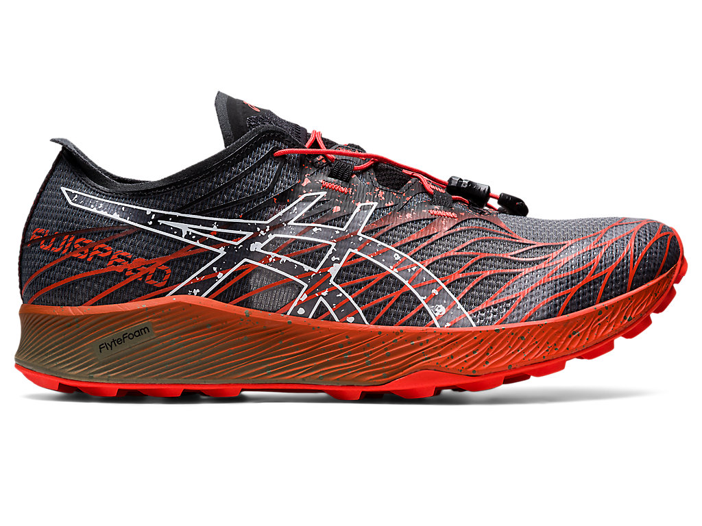 Sapatilhas Trail Running Asics Fujispeed Masculino Pretas Rosa | 1649-QRGEC