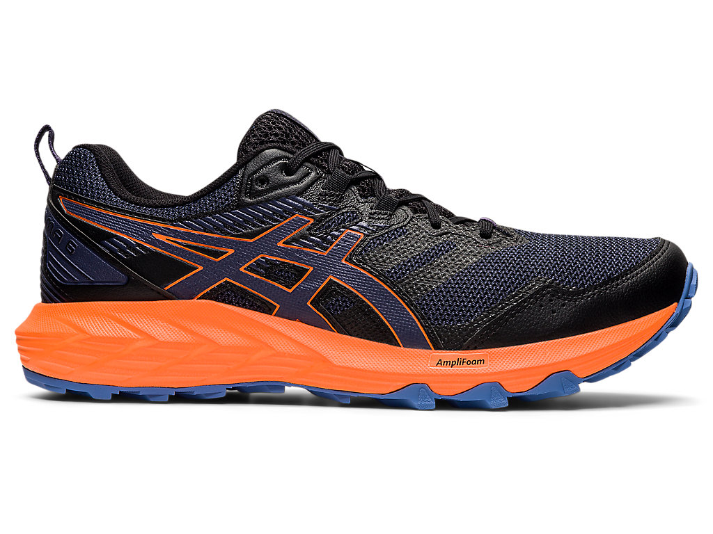 Sapatilhas Trail Running Asics Gel-Sonoma 6 Masculino Pretas Azul Anil | 8930-DLWKQ