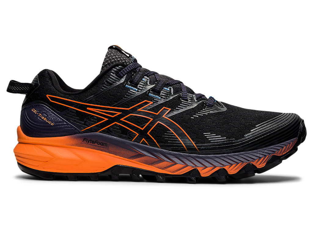 Sapatilhas Trail Running Asics Gel-Trabuco 10 Masculino Pretas Laranja | 9406-GWMOU