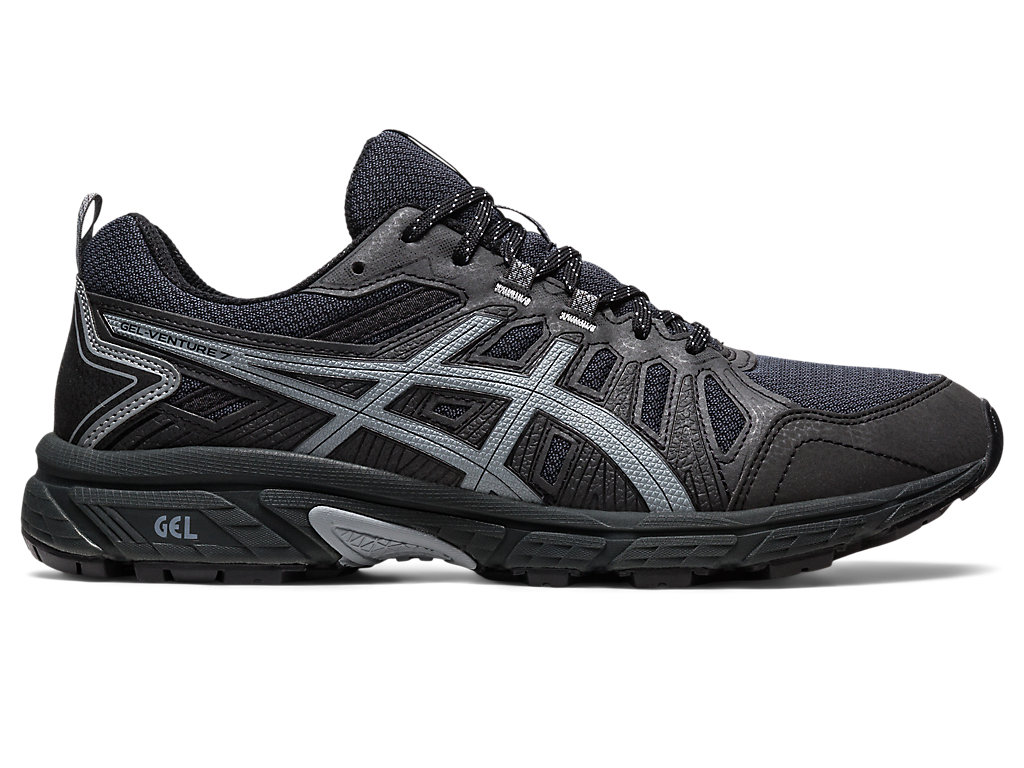 Sapatilhas Trail Running Asics Gel-Venture 7 Masculino Cinzentas Escuro | 1387-PFBKI