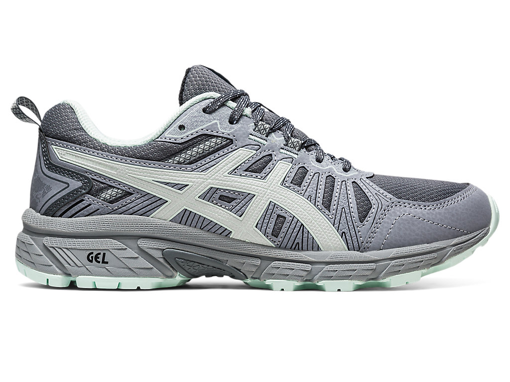 Sapatilhas Trail Running Asics Gel-Venture 7 Feminino Cinzentas | 4132-IDLFY