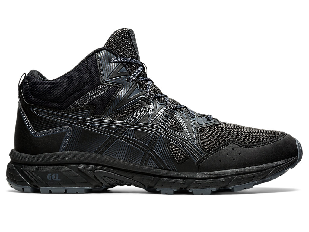 Sapatilhas Trail Running Asics Gel-Venture 8 Mt Masculino Pretas Pretas | 7865-XDSRH