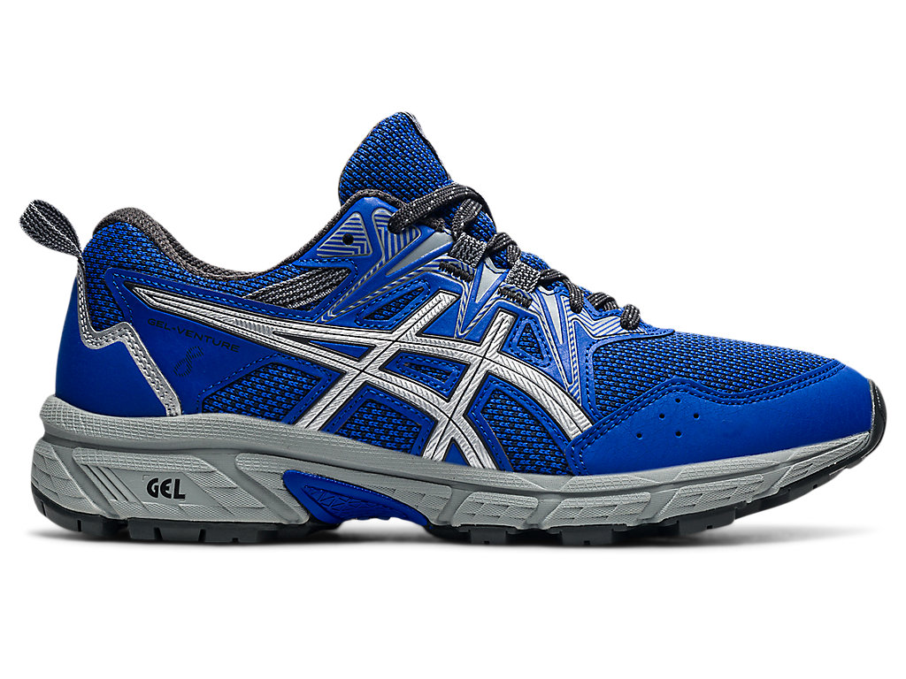 Sapatilhas Trail Running Asics Gel-Venture 8 Feminino Azuis Prateadas | 8605-FCHET