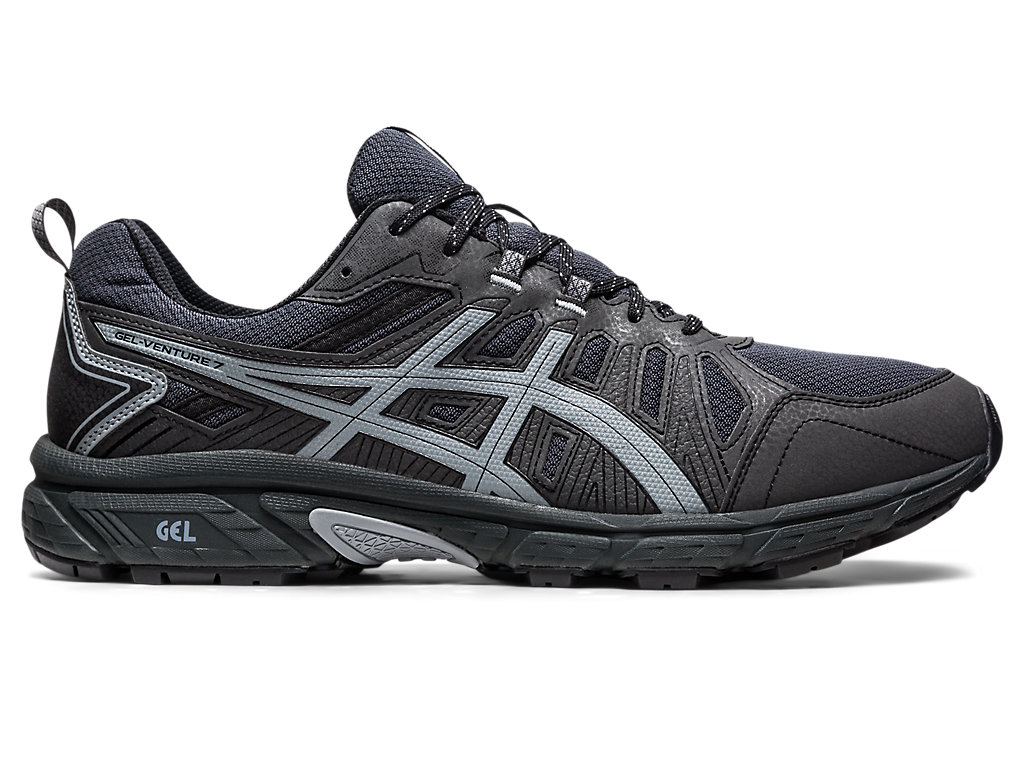 Sapatilhas Trail Running Asics Gel-Venture 7 (4E) Masculino Cinzentas Escuro | 9803-QKOYD