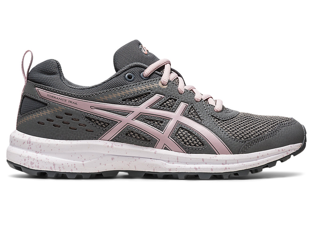 Sapatilhas Trail Running Asics Torrance Trilha Feminino Cinzentas Rosa | 8690-JEYPH