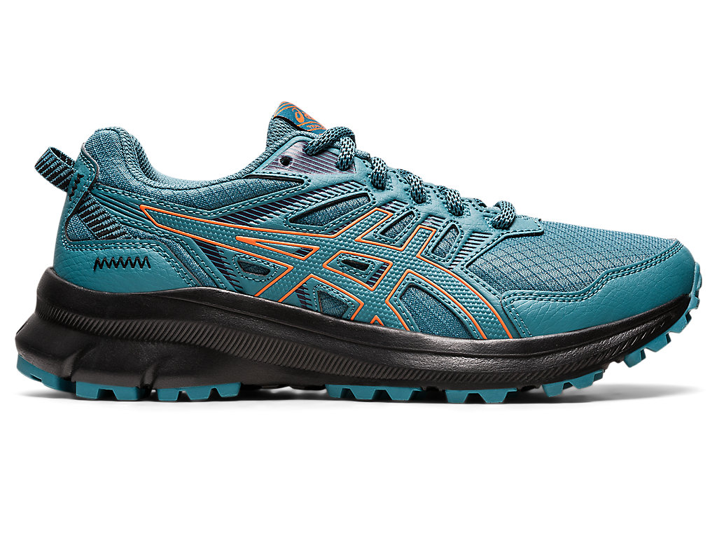 Sapatilhas Trail Running Asics Trilha Scout 2 Feminino Verdes Escuro Laranja | 3428-GDBEU