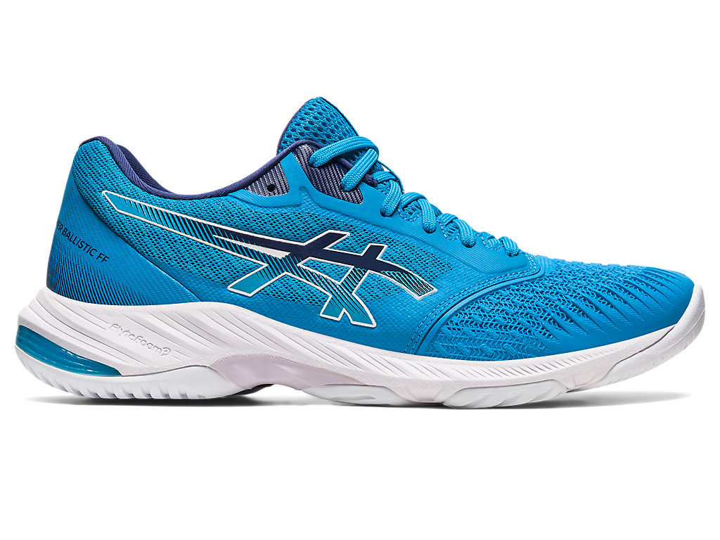 Sapatilhas Voleibol Asics Netburner Ballistic Ff 3 Masculino Azuis Azul Anil Azuis | 3296-UZILT