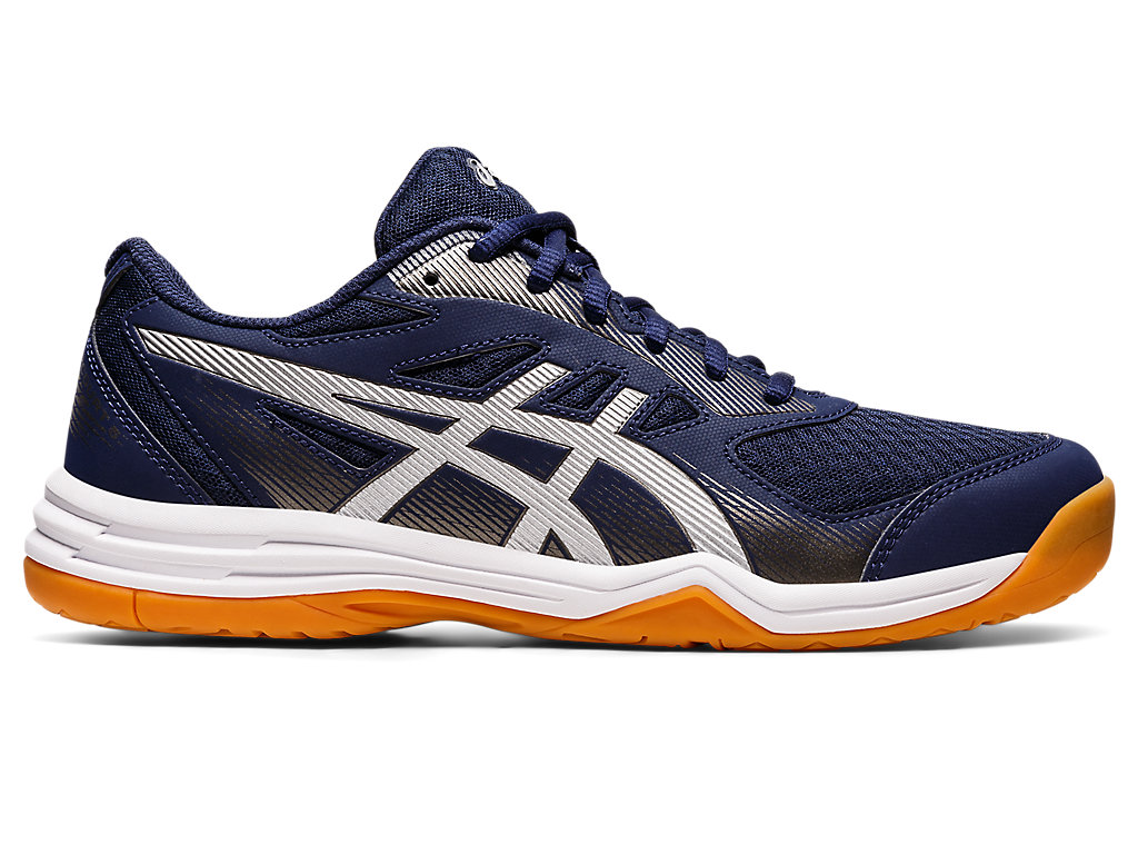 Sapatilhas Voleibol Asics Upcourt 5 Masculino Azul Marinho Prateadas | 1940-UCRYT