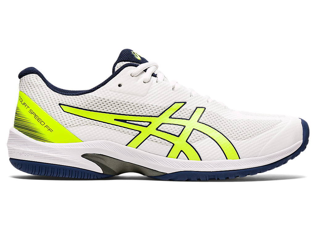 Sapatilhas de Tenis Asics Court Speed Ff Masculino Branco Amarelas | 0831-LRYNW