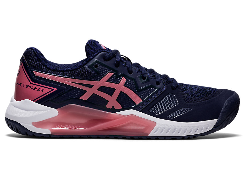 Sapatilhas de Tenis Asics Gel-Challenger 13 Feminino Azul Marinho Rosa | 3189-LIVSO