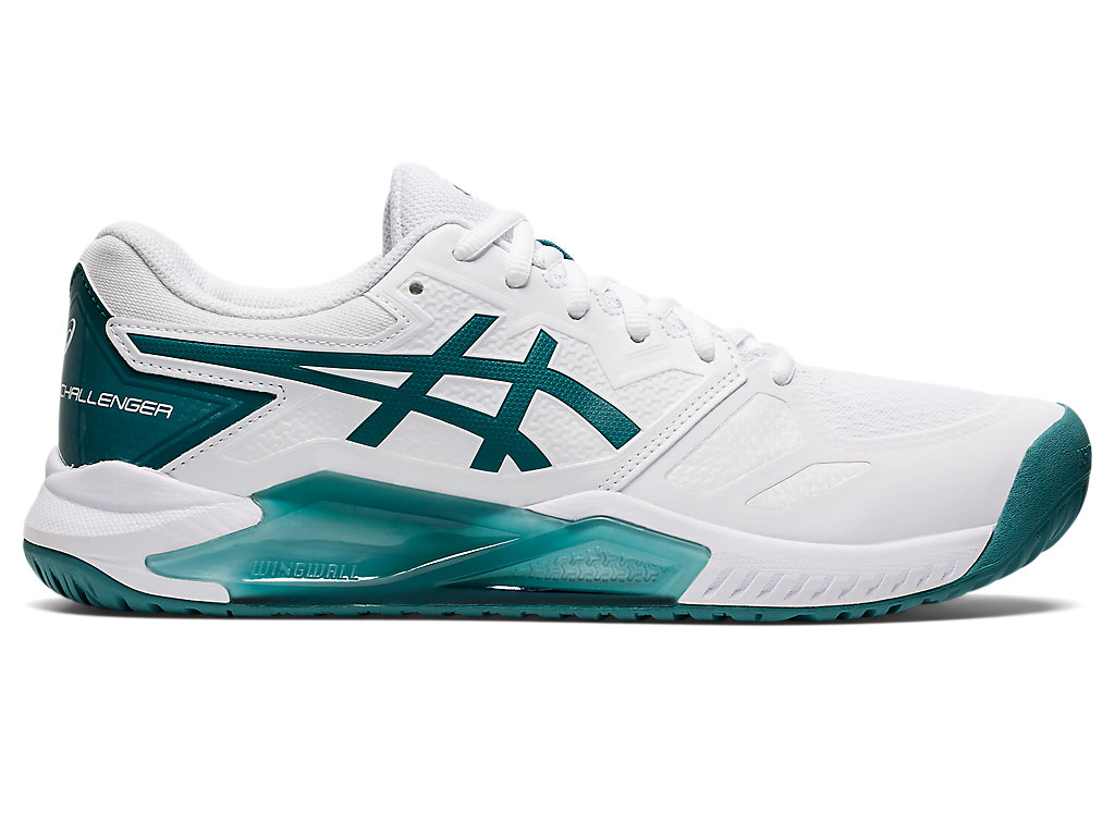 Sapatilhas de Tenis Asics Gel-Challenger 13 Masculino Branco Verdes Escuro | 7903-JUCAK