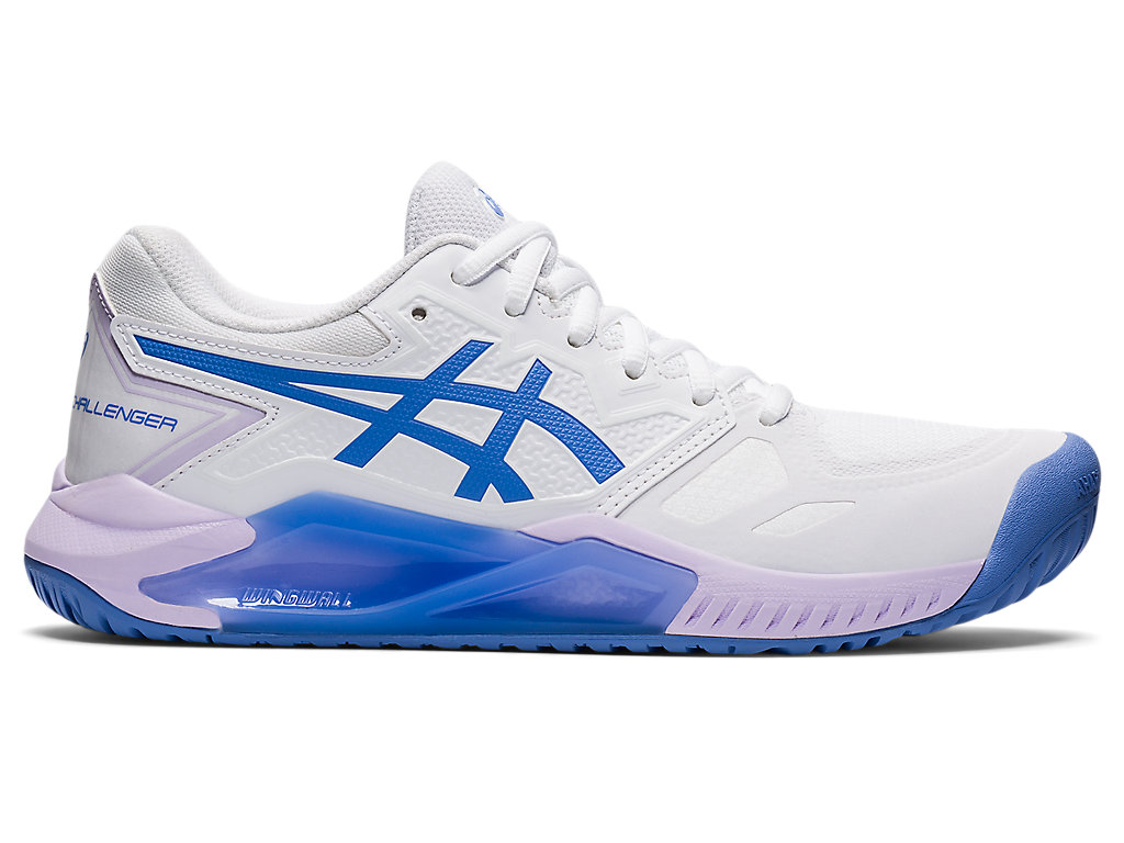 Sapatilhas de Tenis Asics Gel-Challenger 13 Feminino Branco Azuis | 7941-PKXVN