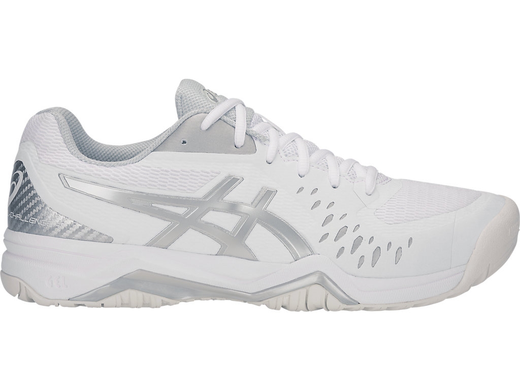 Sapatilhas de Tenis Asics Gel-Challenger 12 Masculino Branco Prateadas | 8725-FPGJR