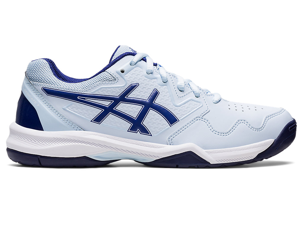 Sapatilhas de Tenis Asics Gel-Dedicate 7 Feminino Azuis Azuis | 0715-NGXYA